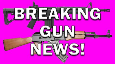 breaking gun news.